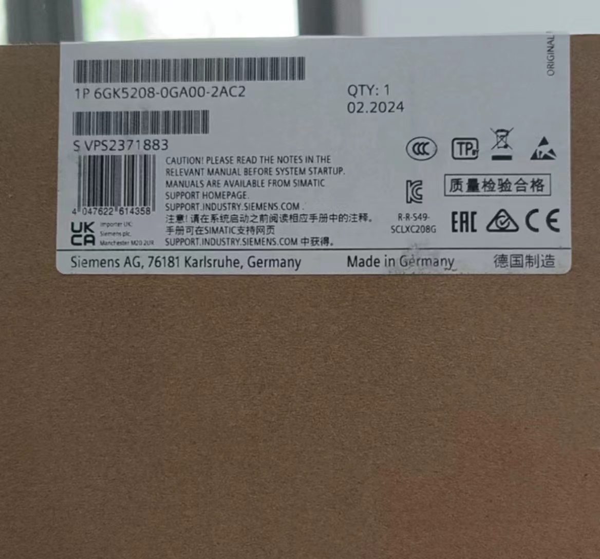 6GK5208-0GA00-2AC2 - SIEMENS 
