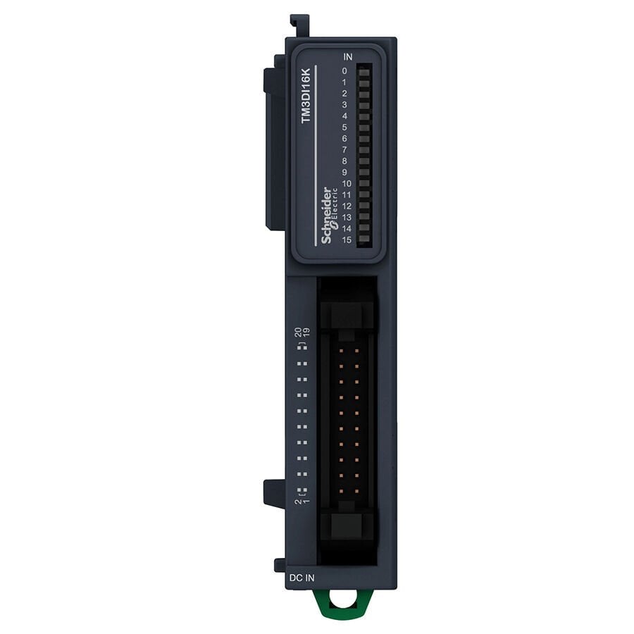 Schneider TM3DI16K MODUL TM3-16 GİRİŞ HE10 Konnektör PLC ve Modül