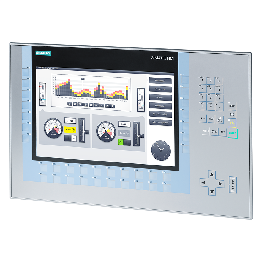 Siemens 6AV2124-1MC01-0AX0 HMI KP1200 Comfort Panel
