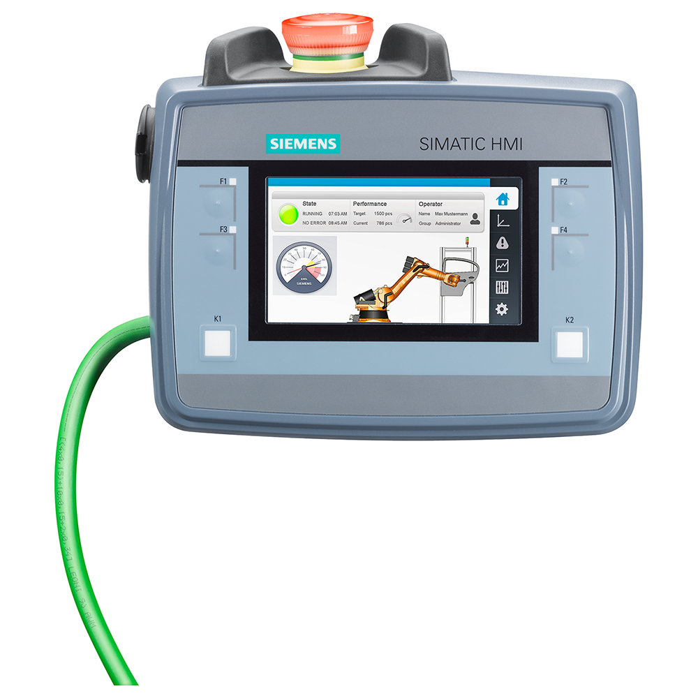 Siemens 6AV2125-2DB23-0AX0 HMI KTP400F Mobil Panel