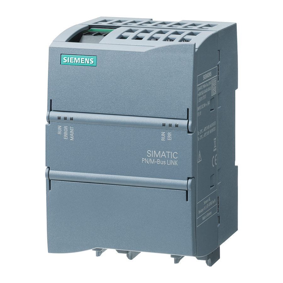 Siemens 6BK1622-0AA00-0AA0 PN/M-Bus LINK S7-1200 G2 Modül