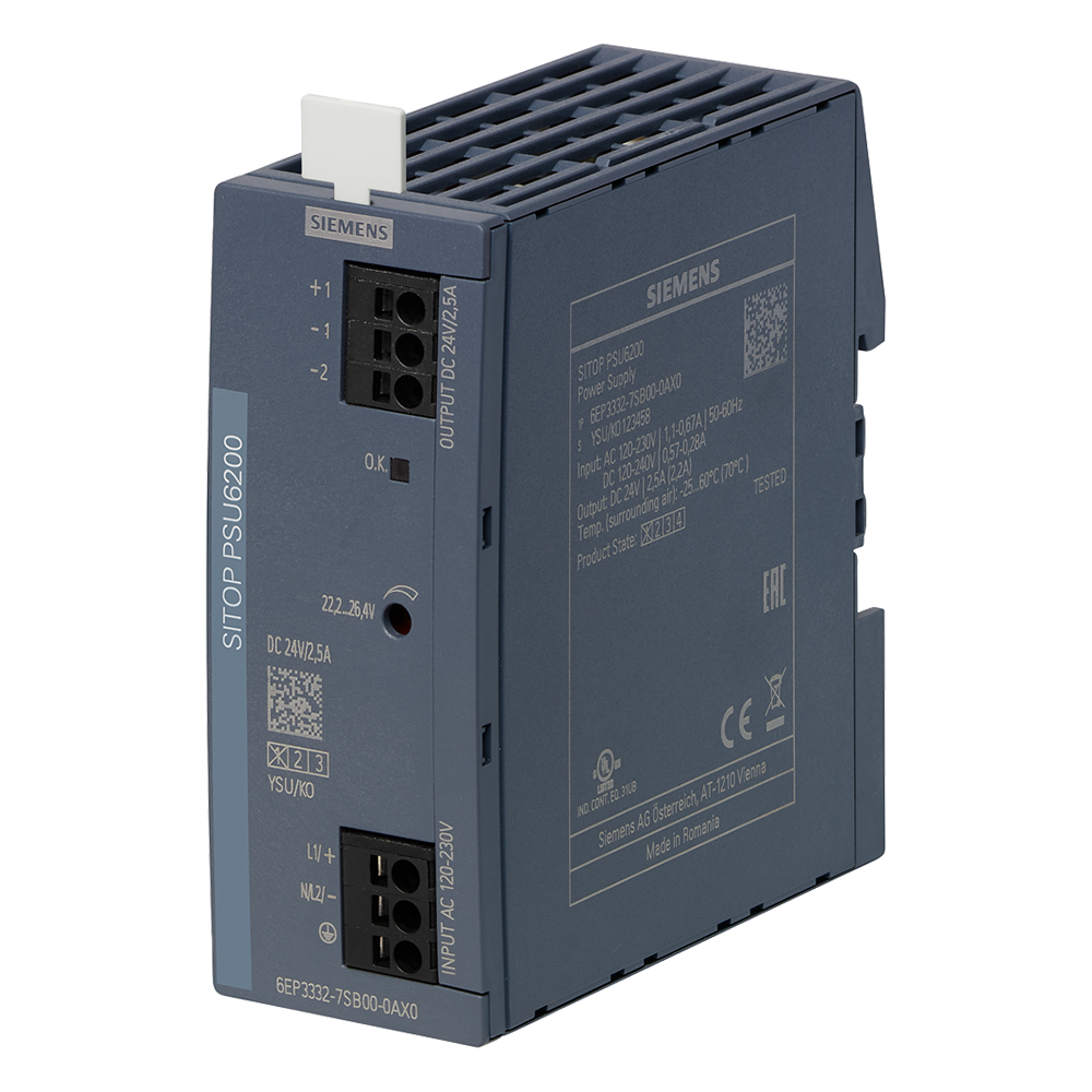 Siemens 6EP3332-7SB00-0AX0 Psu6200 Power Supply 20A Güç Kaynağı