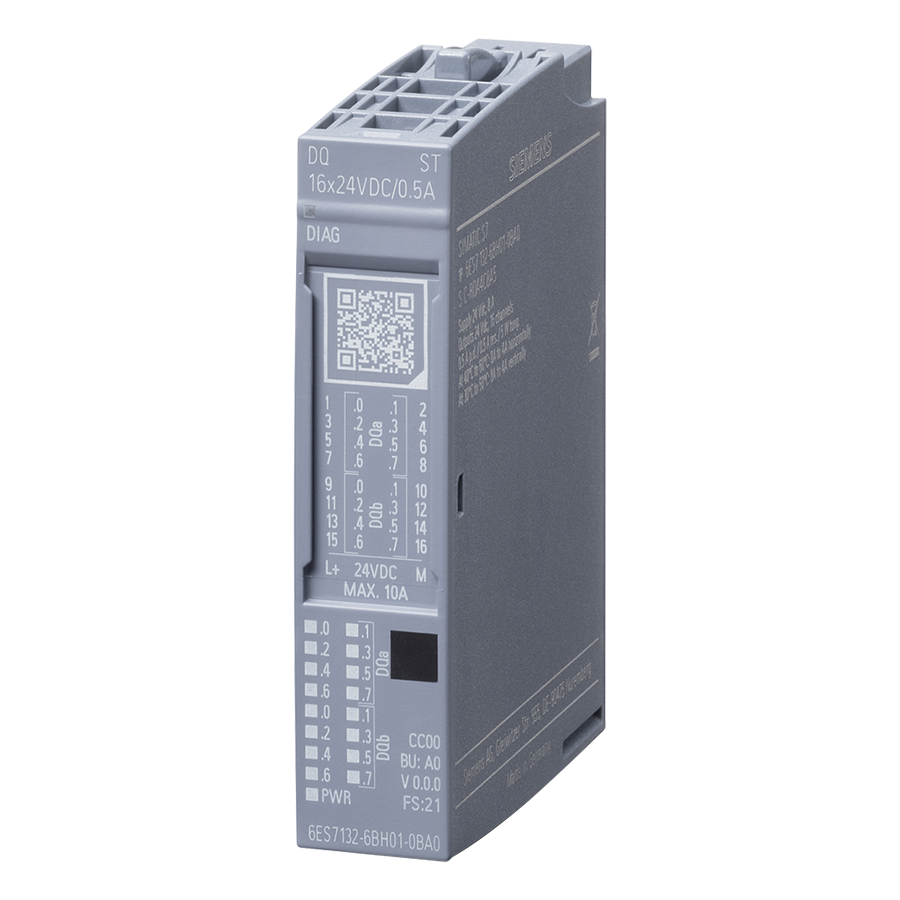 Siemens 6ES7132-6BH01-0BA0 DQ 16x 24V DC/0,5A ET-200SP