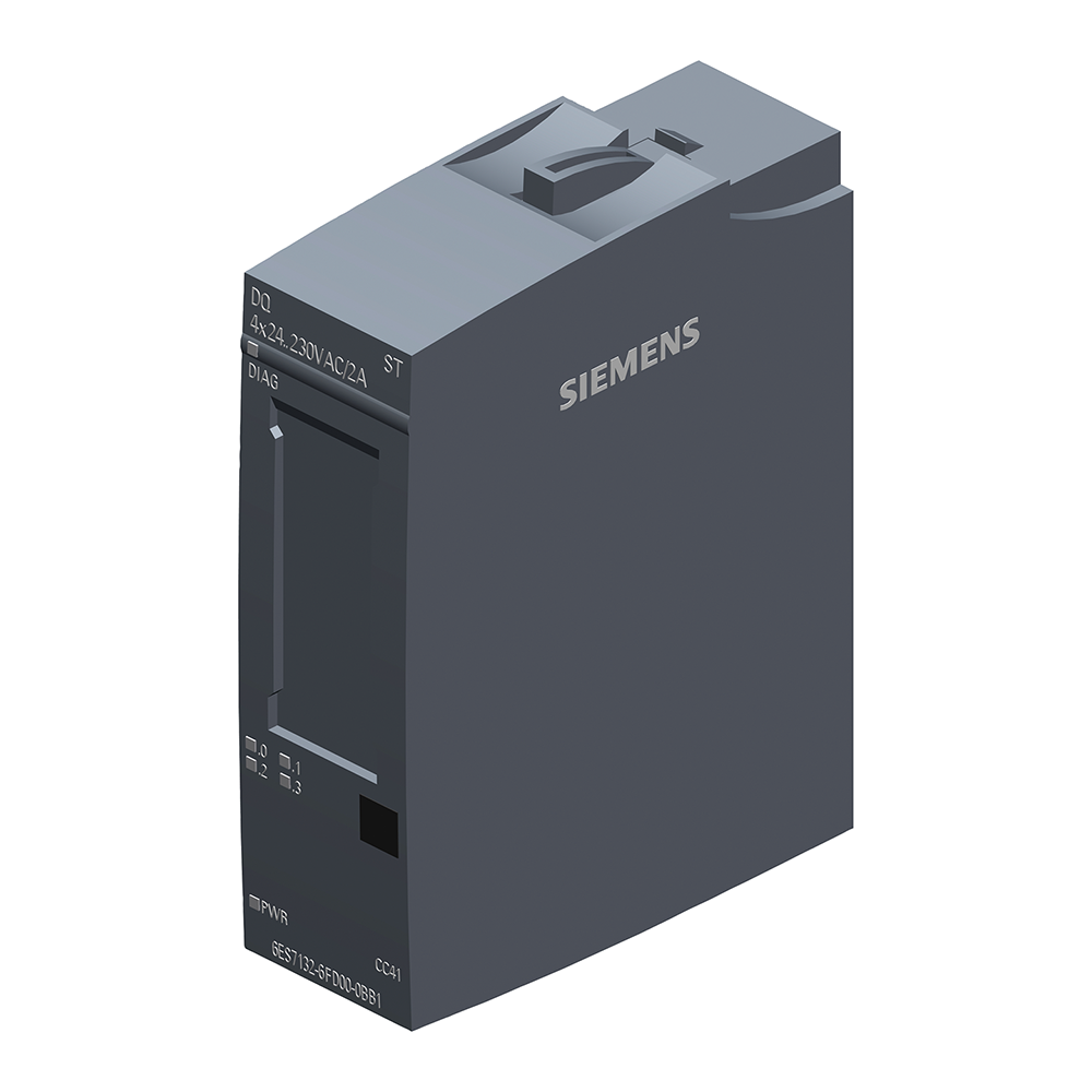 Siemens 6ES7132-6FD00-0BB1 DQ 4x 24 230V AC/2A ET-200SP