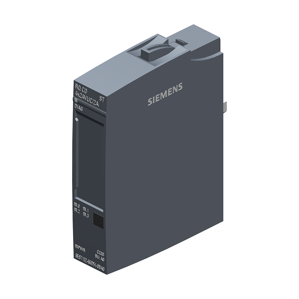 Siemens 6ES7132-6GD51-0BA0 4×24VDC/2A CO ET-200SP