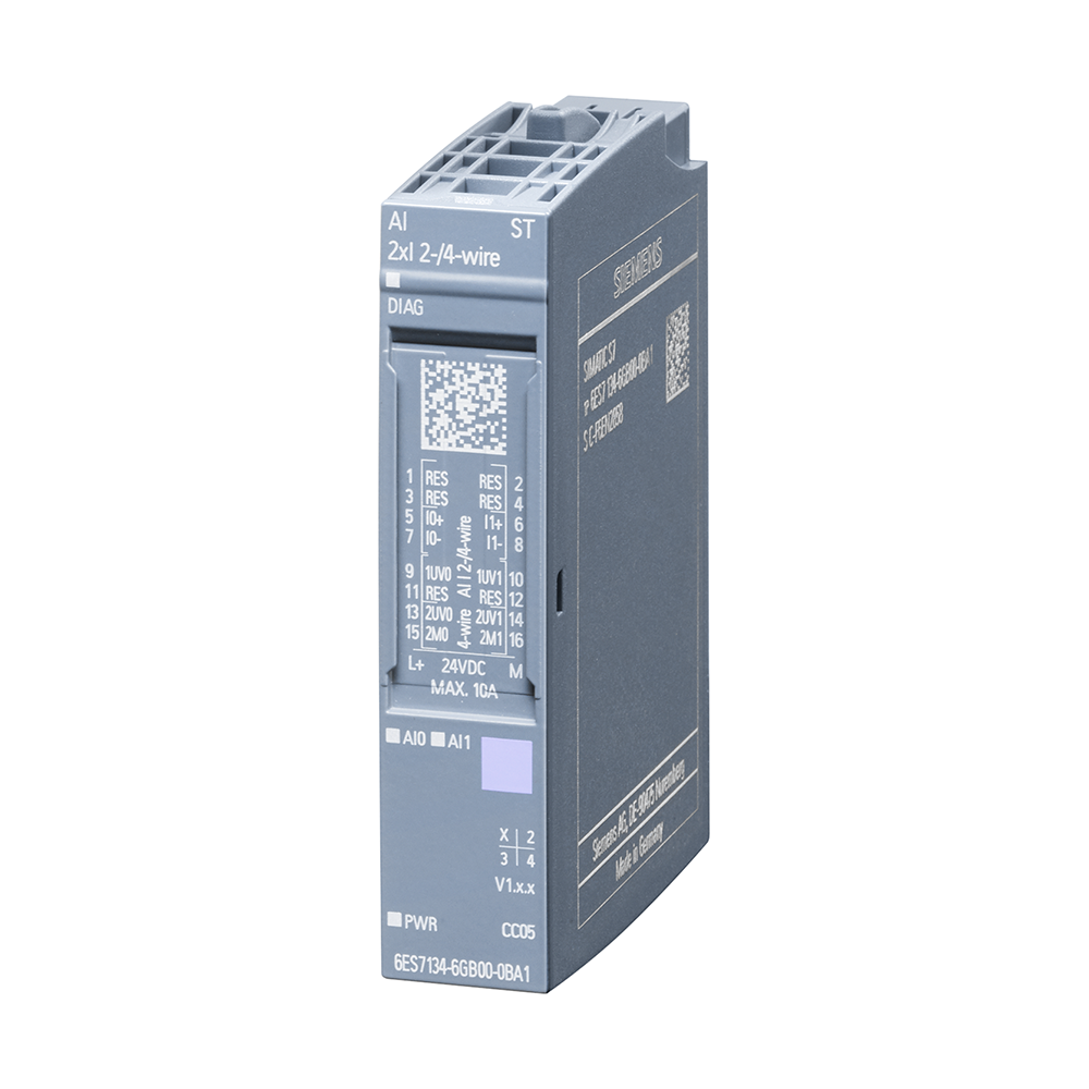 Siemens 6ES7134-6GB00-0BA1 AI 2xI 2-/4-wire Standard ET-200SP