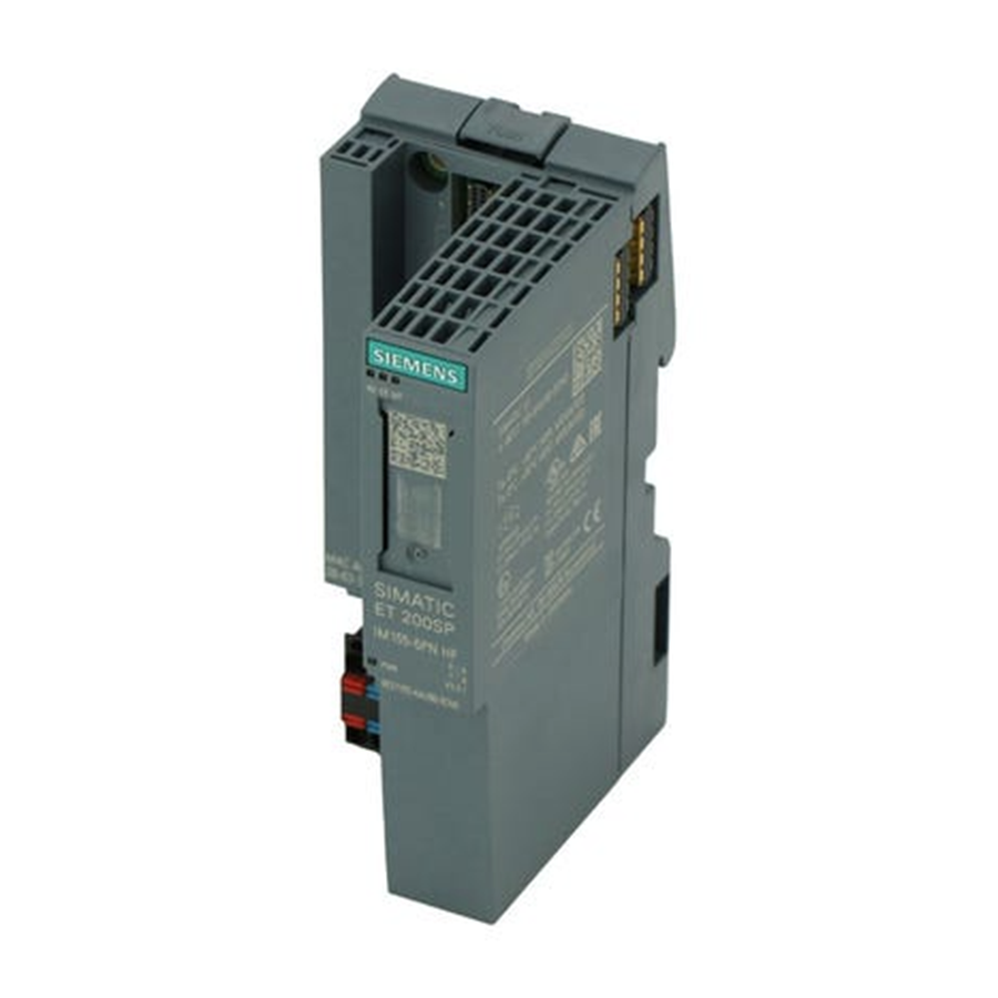 Siemens 6ES7155-6AU00-0CN0 SIMATIC ET 200SPIM 155-6PN