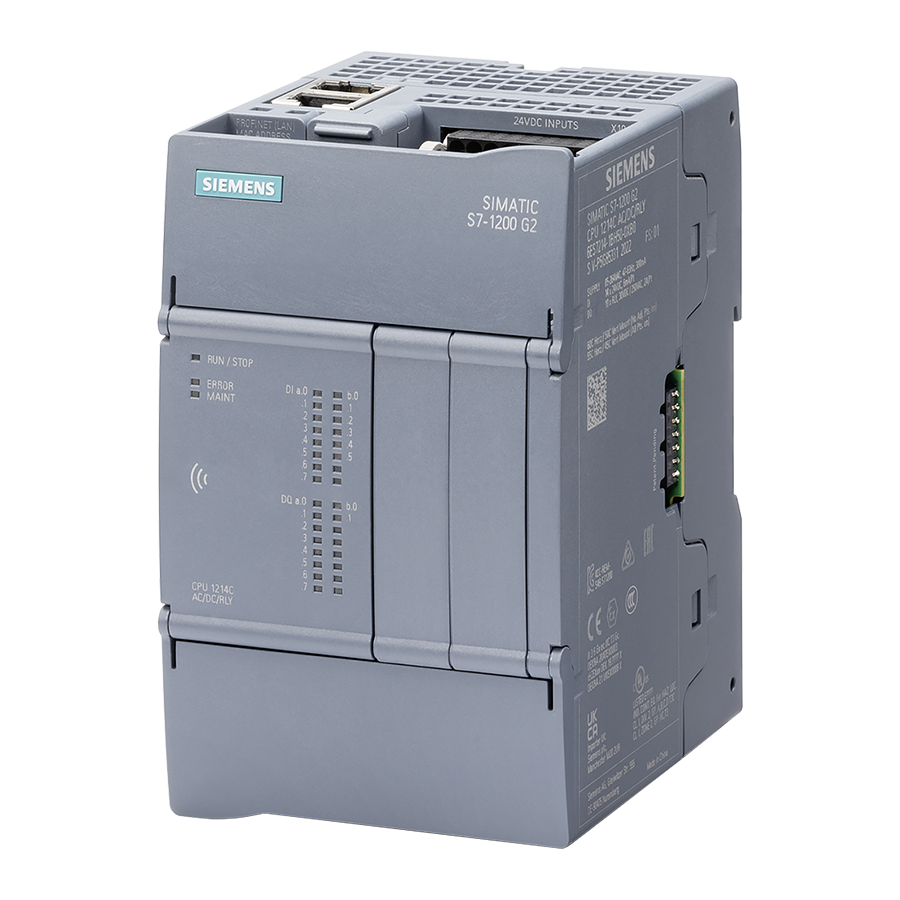 Siemens 6ES7212-1AH50-0XB0 CPU 1214C DC/DC/DC S7-1200 CPU G2