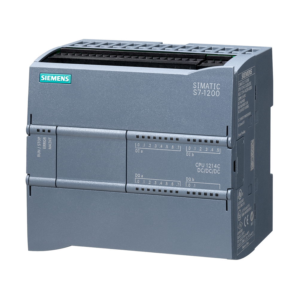 Siemens 6ES7214-1AG40-0XB0 CPU 1214C 14DI / 10DO, 2AI CPU S7-1200