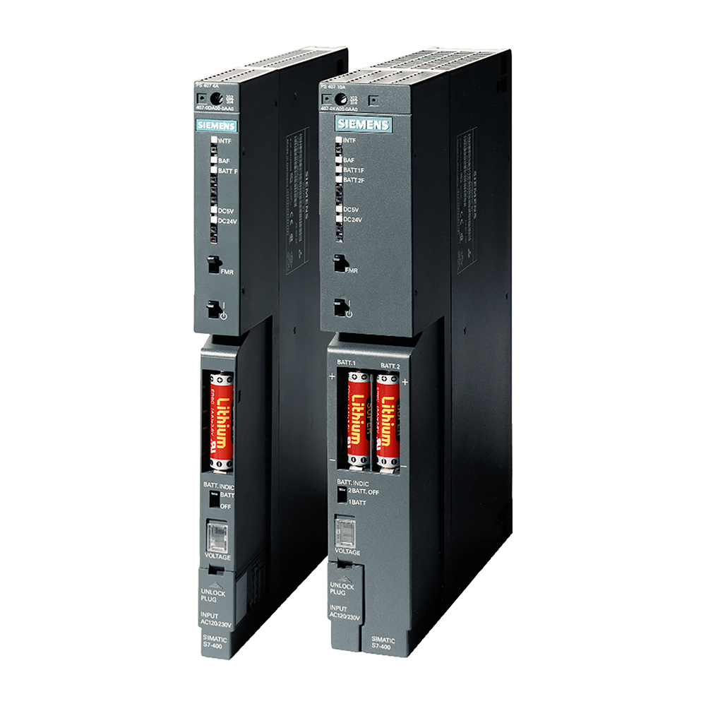 Siemens 6ES7405-0DA02-0AA0 PS 405 4A Güç Kaynağı S7-400 CPU ve Modül