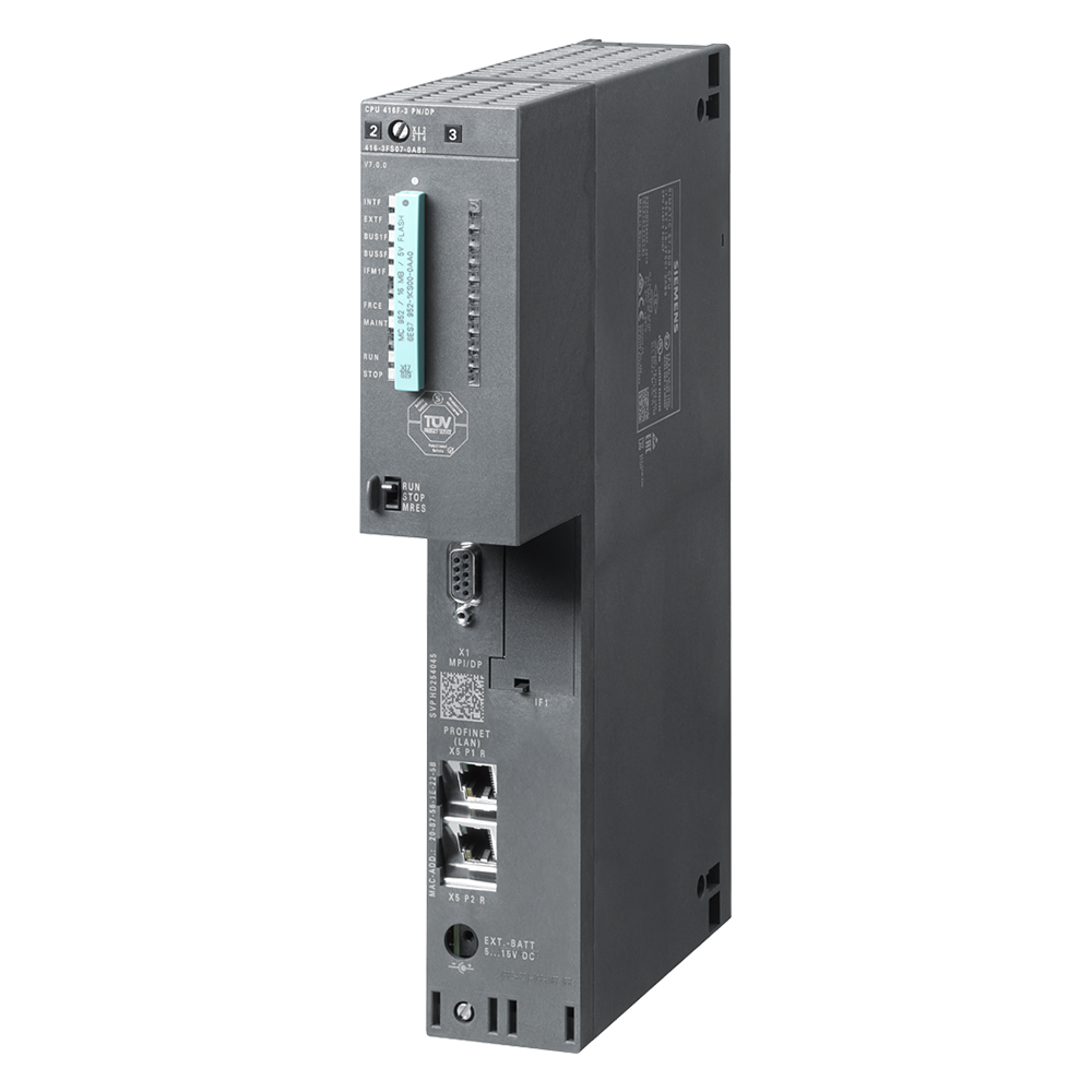Siemens 6ES7416-3FS07-0AB0 CPU 416F-3 PN/DP S7-400 CPU ve Modül