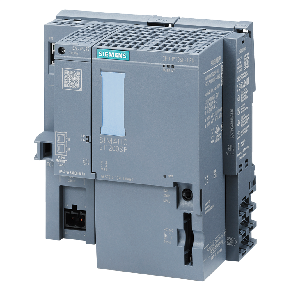 Siemens 6ES7510-1DK03-0AB0 CPU 1510SP-1 PN ET-200SP