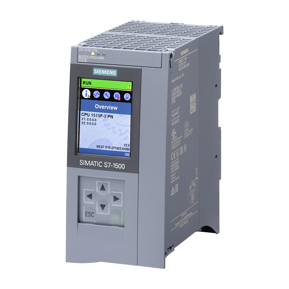Siemens 6ES7515-2FN03-0AB0 CPU 1515F-2 PN S7-1500 Müdül ve CPU