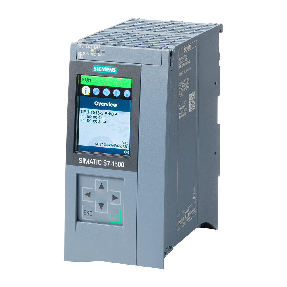 Siemens 6ES7516-3AP03-0AB0 CPU 1516-3 PN/DP S7-1500 Müdül ve CPU