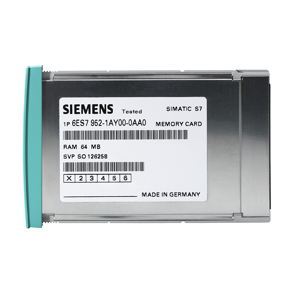 Siemens 6ES7952-0KH00-0AA0 Hafıza Kart Modülü S7-400 CPU ve Modül