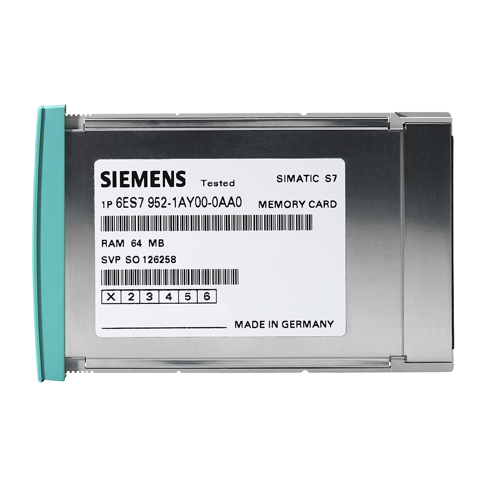 Siemens 6ES7952-1AH00-0AA0 Hafıza Kart Modülü S7-400 CPU ve Modül