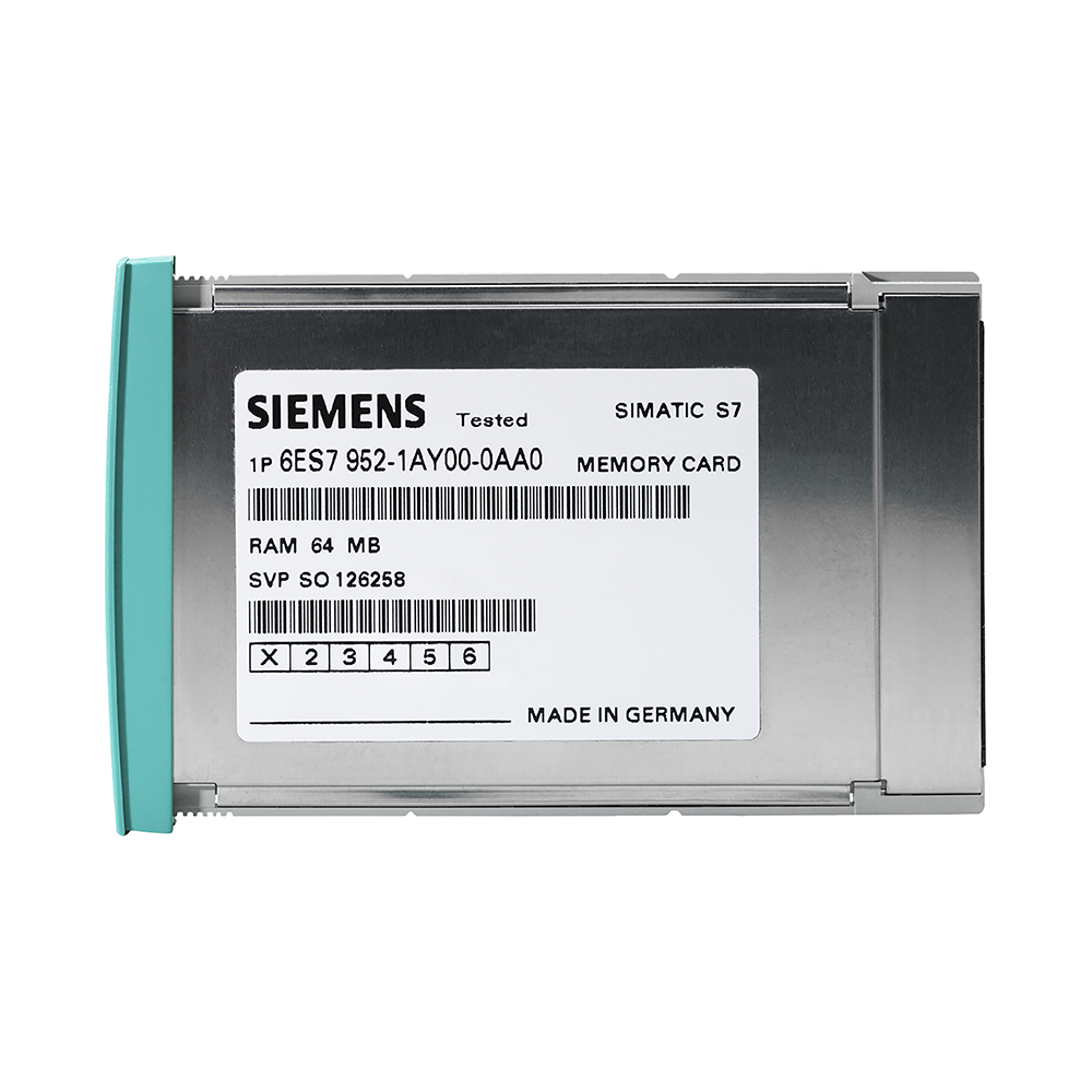 Siemens 6ES7952-1AS00-0AA0 Hafıza Kart Modülü S7-400 CPU ve Modül