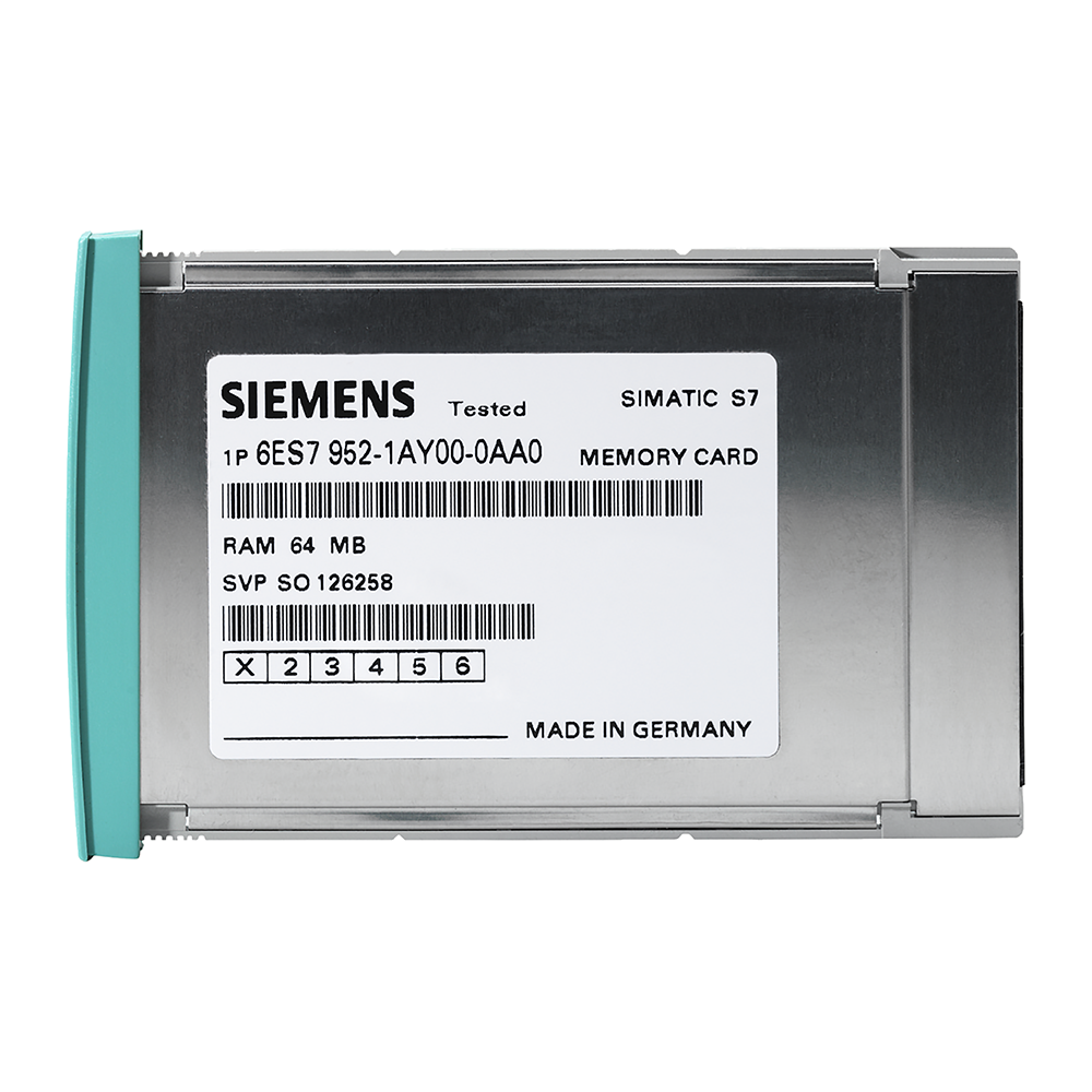 Siemens 6ES7952-1KS00-0AA0 Hafıza Kart Modülü S7-400 CPU ve Modül