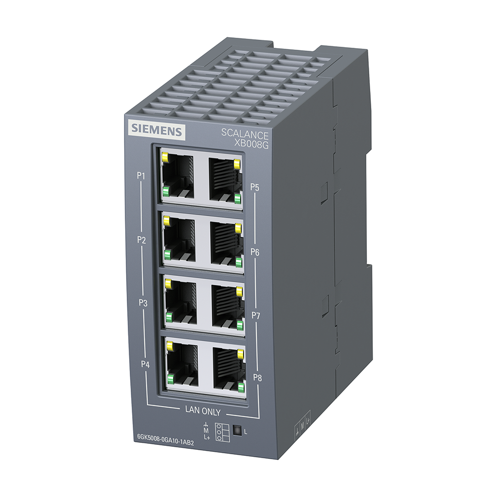 Siemens 6GK5008-0GA10-1AB2 SCALANCE XB008 G Scalance / Haberleşme Sistemleri
