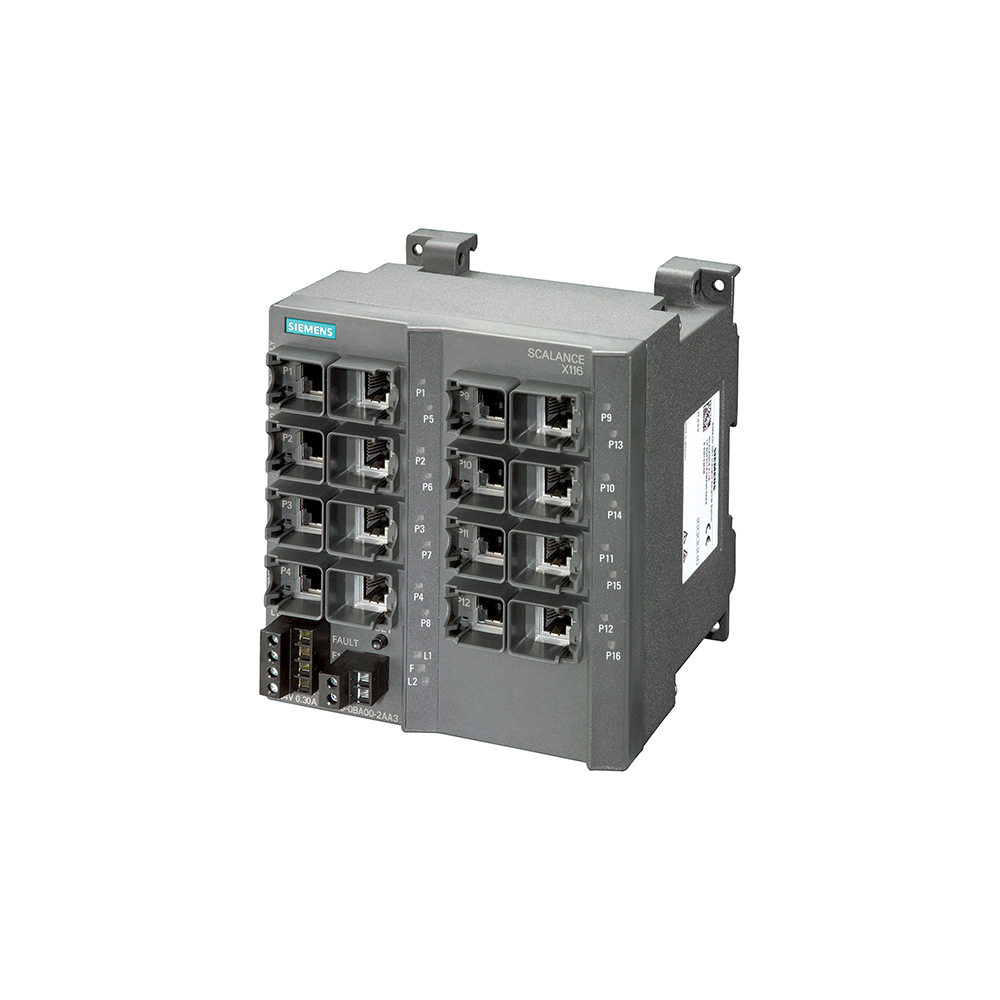 Siemens 6GK5116-0BA00-2AA3 Scalance X116 Switch