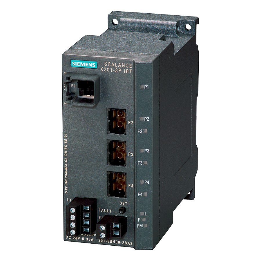 Siemens 6GK5201-3BH00-2BA3 Scalance X201-3P IRT Switch