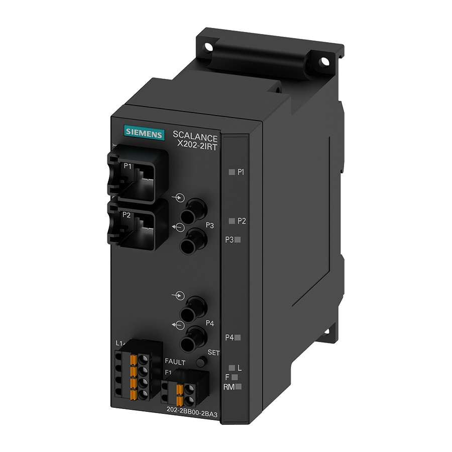 Siemens 6GK5202-2BB00-2BA3 Scalance X202-2 IRT Switch