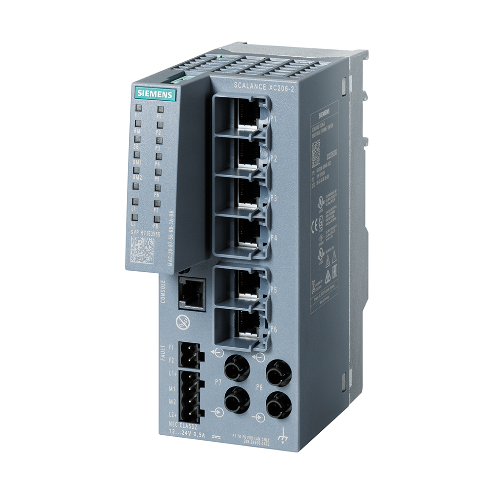 Siemens 6GK5206-2BB00-2AC2 SCALANCE XC206-2 Scalance / Haberleşme Sistemleri