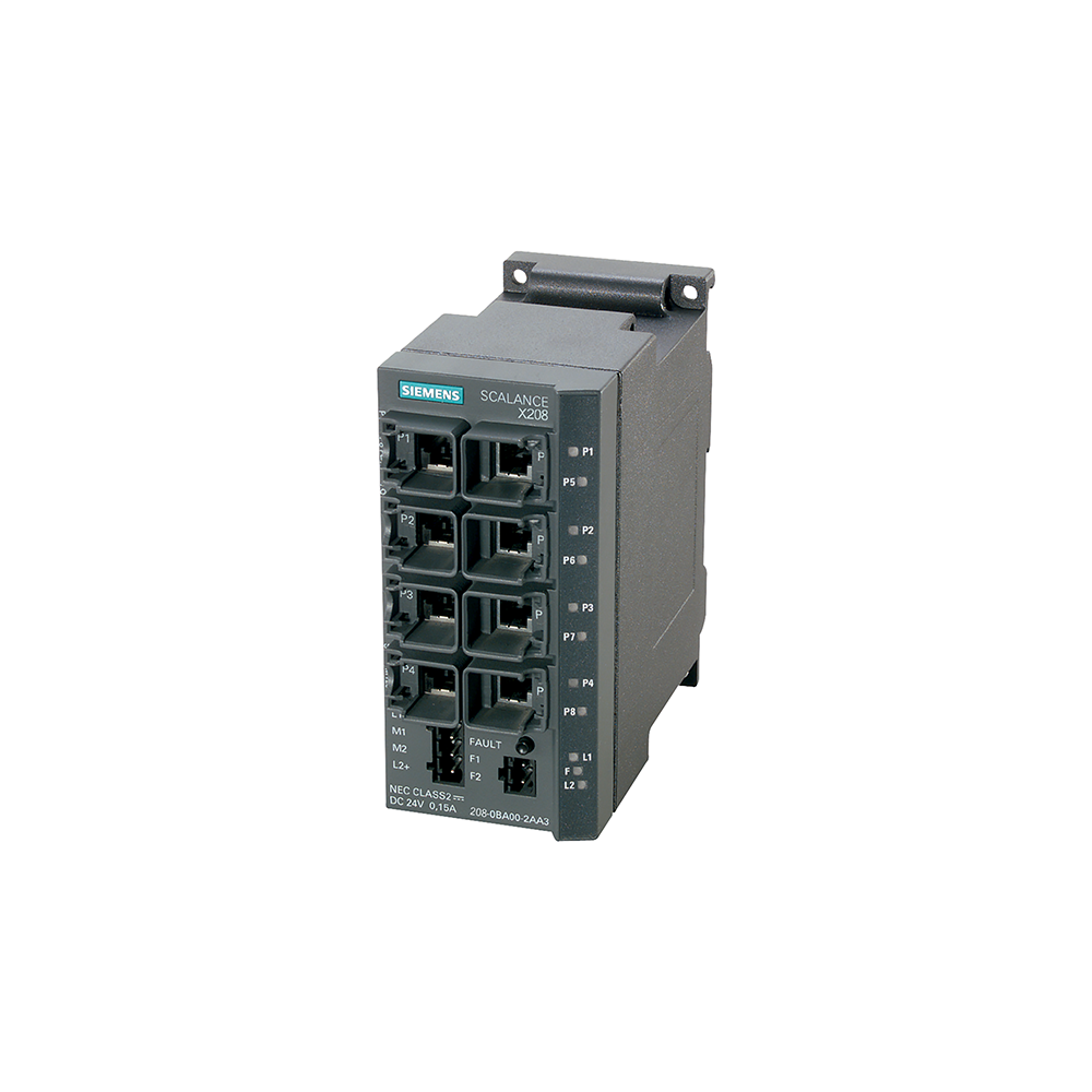 Siemens 6GK5208-0BA10-2AA3 Scalance X208 Switch