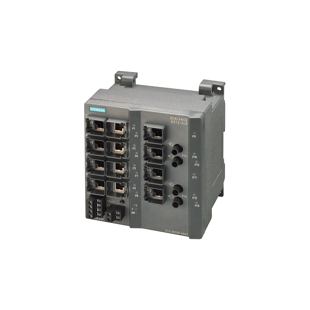 Siemens 6GK5212-2BC00-2AA3 Scalance X212-2LD Switch