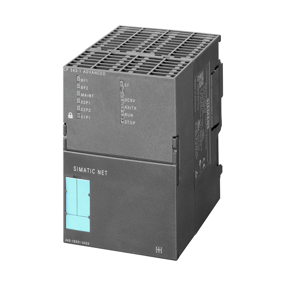 Siemens 6GK7343-1GX31-0XE0 S7-300 INDUSTRIAL ETHERNET CP SECURITY S7-300 Modül ve CPU